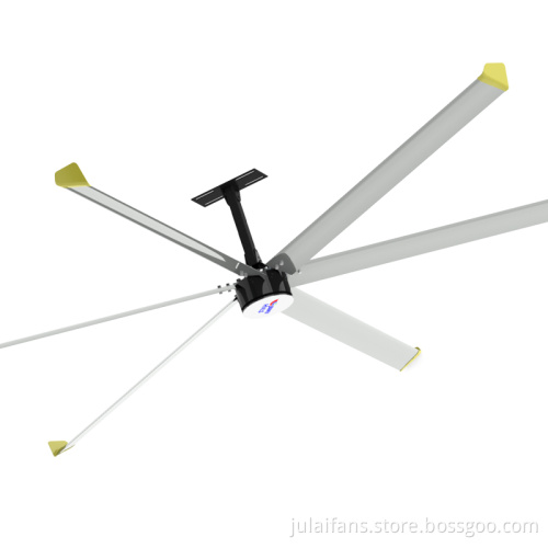 Large air volume permanent magnet ceiling fan